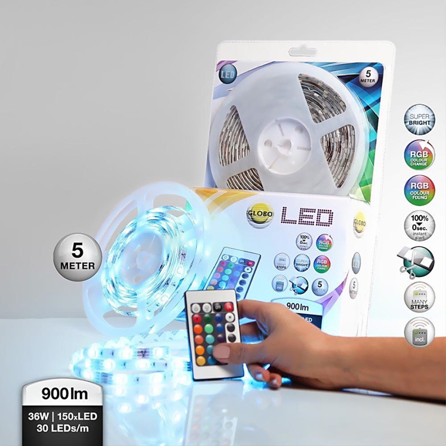 Globo 38990 - Tira de casa de banho LED RGB LED BAND 150xLED/0,16W IP44