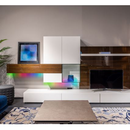 Globo - LED RGB Tira com regulação LED/6W/230V 1m + controlo remoto