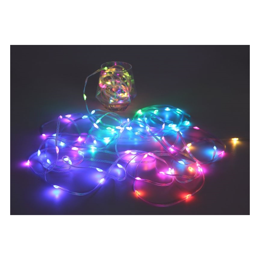 Globo - Fita LED RGB 50xLED/0,06W/5V 5 m 27 funções