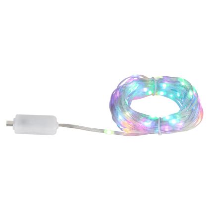 Globo - Fita LED RGB 50xLED/0,06W/5V 5 m 27 funções