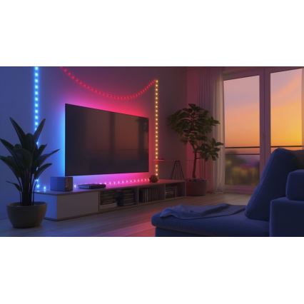 Globo - Fita LED RGB 100xLED/0,06W/5V 10 m 27 funções