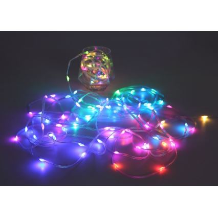Globo - Fita LED RGB 100xLED/0,06W/5V 10 m 27 funções