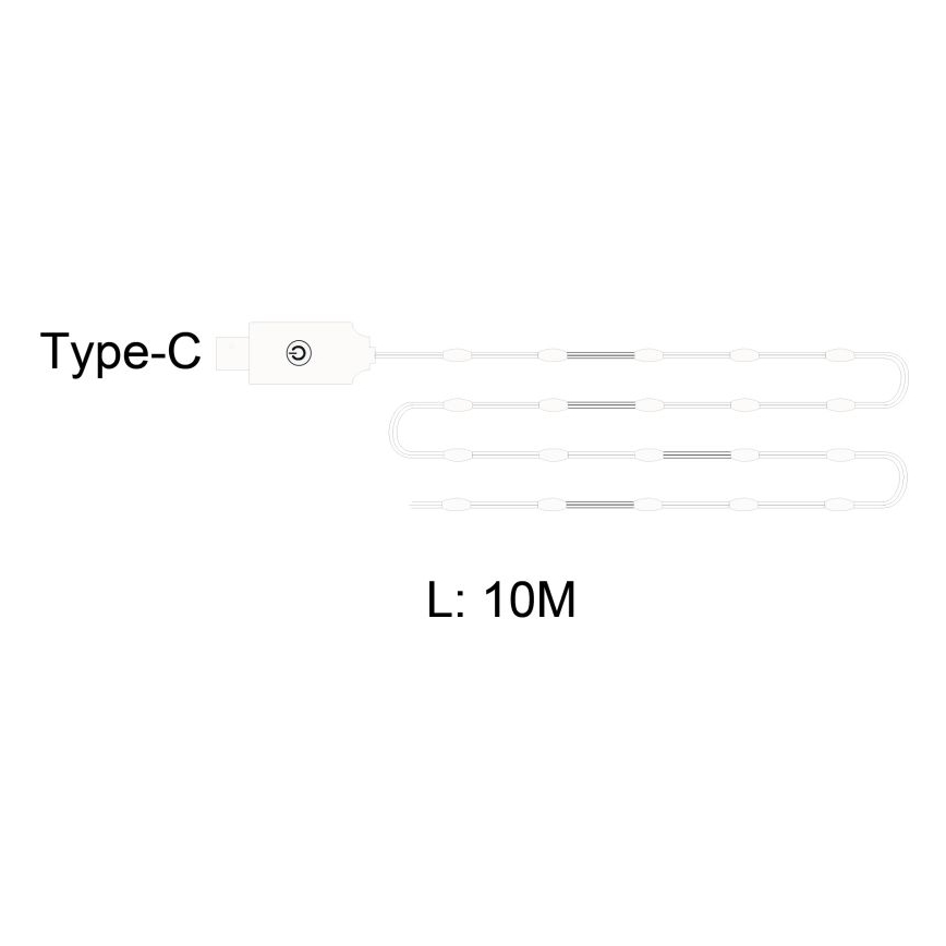 Globo - Fita LED RGB 100xLED/0,06W/5V 10 m 27 funções