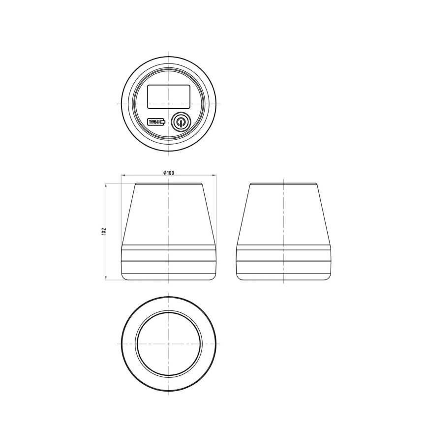 Globo - Iluminação solar LED RGB LED/0,2W/3,7V IP44 1200 mAh