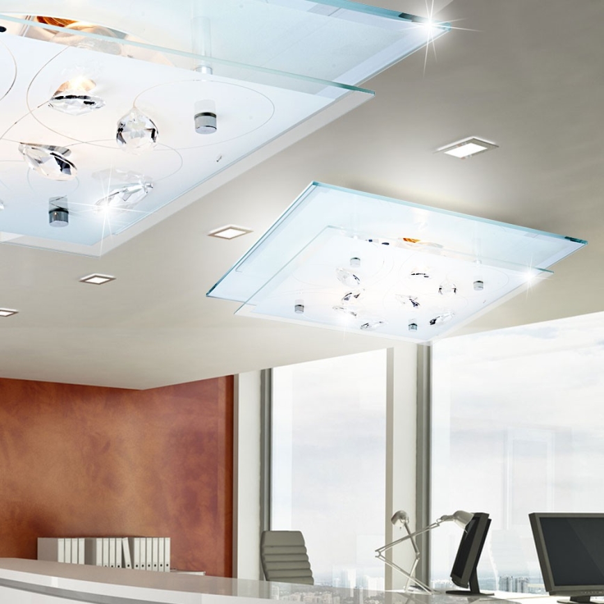 Globo - Luz de teto 2xE27ILLU/40W/230V