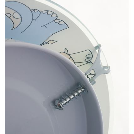 Globo - Iluminação de teto de criança 2xE27/60W/230V