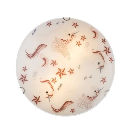Globo - Candeeiro de tecto 2xE27ILLUS/60W/230V Ø 40 cm