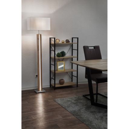 Globo - Candeeiro de pé LED/17W/230V + 1xE27/40W