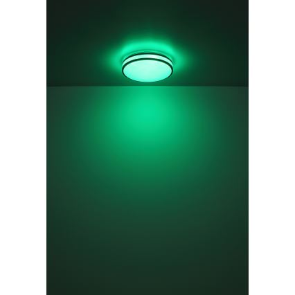 Globo - Luminária de teto LED RGBW dimável LED/18W/230V 2700-6000K + controlo remoto