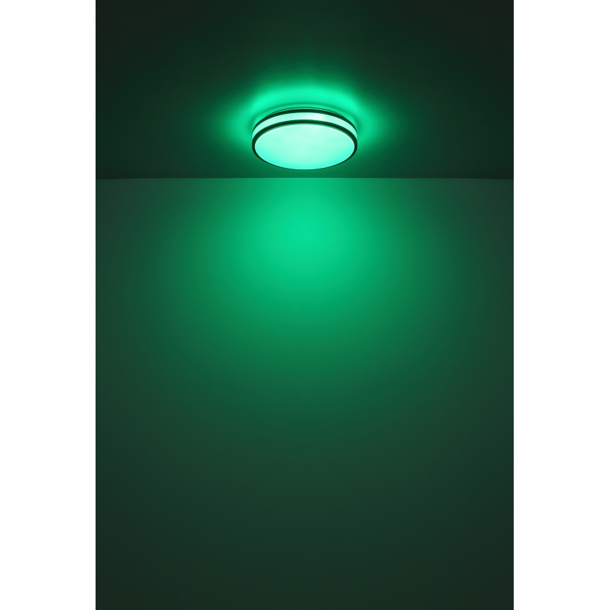 Globo - Luminária de teto LED RGBW dimável LED/18W/230V 2700-6000K + controlo remoto