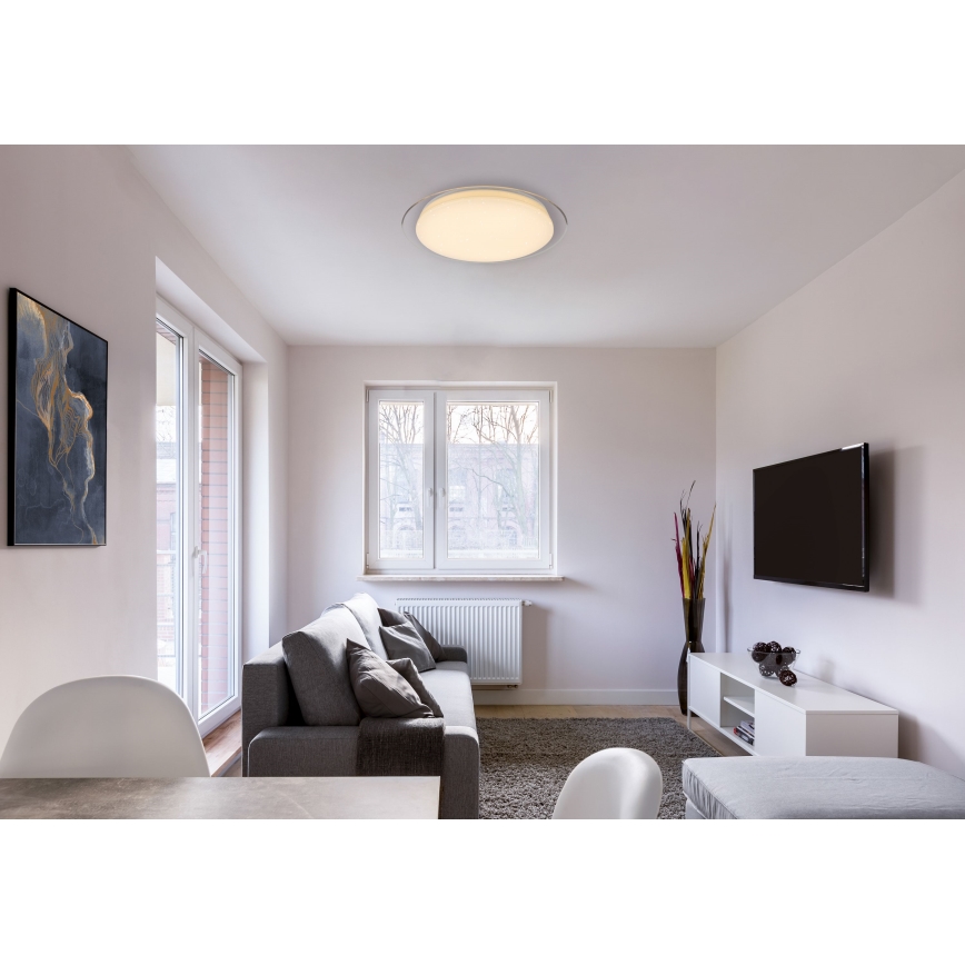 Globo - Luminária de teto LED dimmerizável LED/30W/230V 3000-6500K + controlo remoto