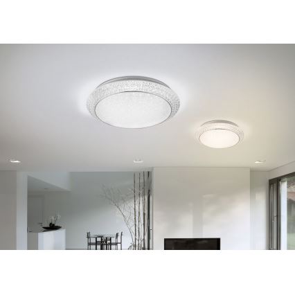 Globo - Iluminação de teto LED com regulação LED/40W/230V 3000-6000K + controlo remoto
