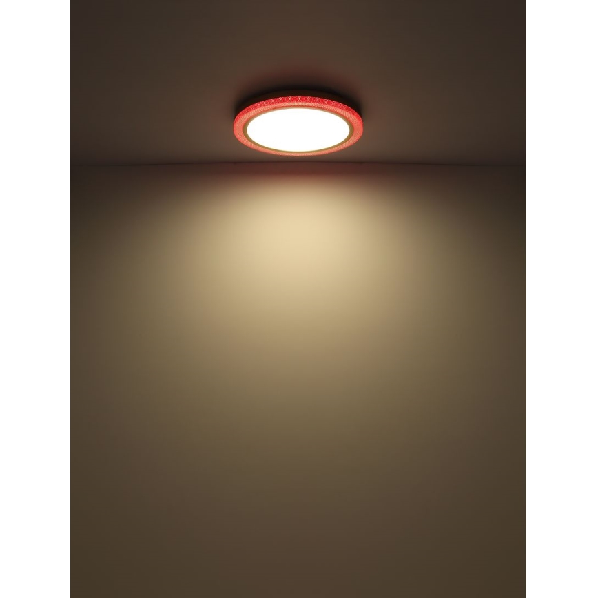 Globo - Luminária de teto LED RGBW dimável LED/20W/230V 2700-6500K + controlo remoto