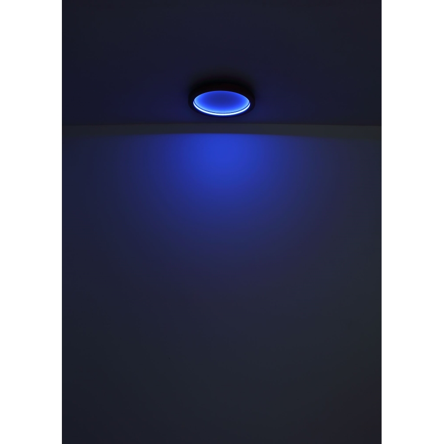 Globo - Luminária de teto LED RGBW regulável LED/24W/230V 2700-6000K + controlo remoto