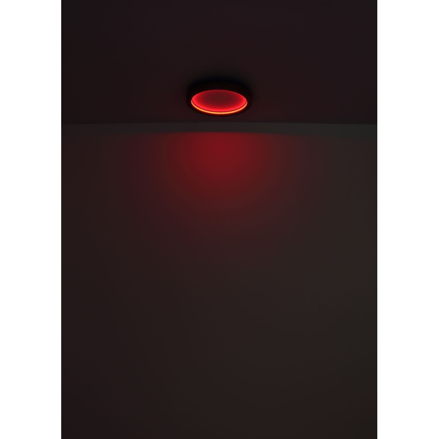 Globo - Luminária de teto LED RGBW regulável LED/24W/230V 2700-6000K + controlo remoto