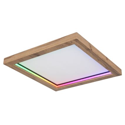 Globo - Luminária de teto LED RGBW regulável LED/24W/230V 2700-6000K + controlo remoto