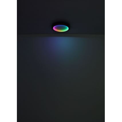 Globo - Iluminação de teto LED RGBW com regulação LED/24W/230V 2700-6000K + controlo remoto