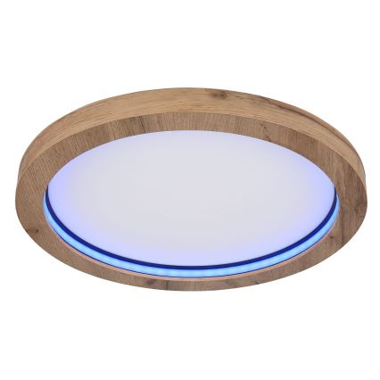 Globo - Iluminação de teto LED RGBW com regulação LED/24W/230V 2700-6000K + controlo remoto