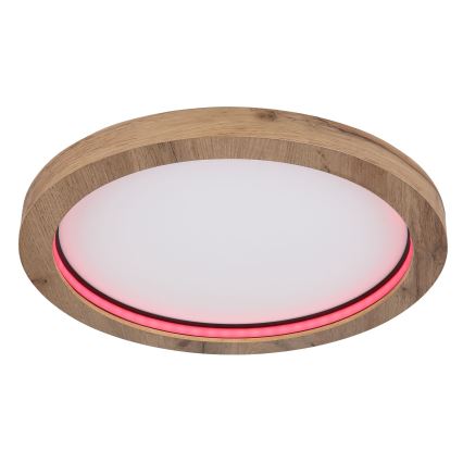 Globo - Iluminação de teto LED RGBW com regulação LED/24W/230V 2700-6000K + controlo remoto