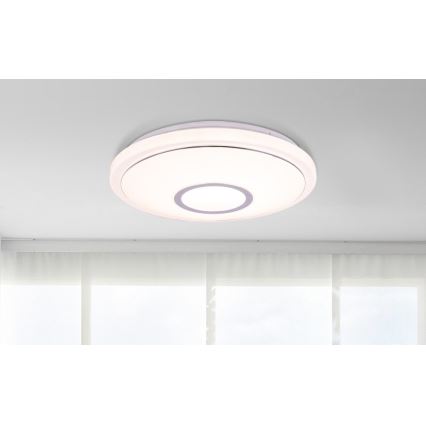 Globo - Luminária de teto LED RGBW regulável LED/16W/230V 2700-6500K WiFi Tuya + controlo remoto