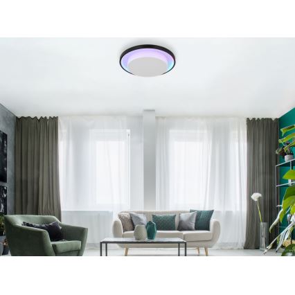 Globo - Luminária de teto LED RGBW dimável LED/21W/230V 2700-6500K + controlo remoto