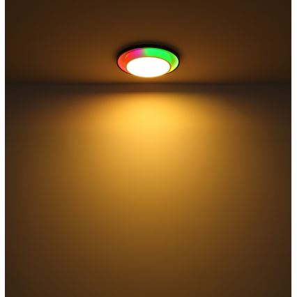 Globo - Luminária de teto LED RGBW dimável LED/21W/230V 2700-6500K + controlo remoto