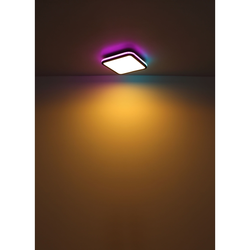 Globo - Iluminação de teto LED RGBW com regulação LED/40W/230V 2700-6500K + controlo remoto