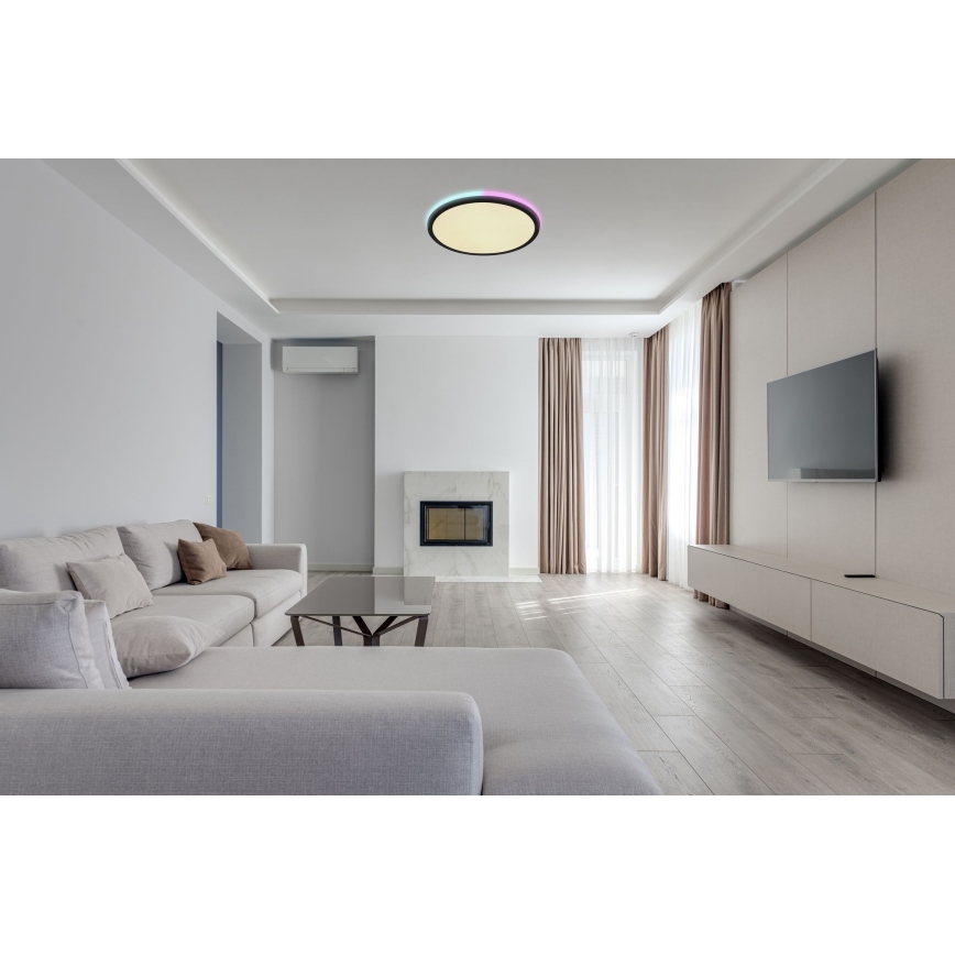 Globo - Iluminação de teto LED RGBW com regulação LED/40W/230V 2700-6500K + controlo remoto