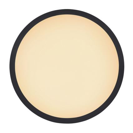 Globo - Iluminação de teto de casa de banho LED com regulação LED/18W/230V diâmetro 29,4 cm IP44 preto