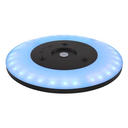 Globo - LED RGB Iluminação de teto para casa de banho com regulação LED/18W/230V 3000-6000K + comando IP44 preto