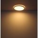 Globo - Iluminação de teto de casa de banho LED com regulação LED/18W/230V diâmetro 29,4 cm IP44 branco