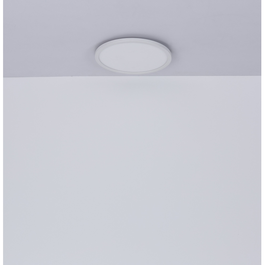 Globo - Iluminação de teto de casa de banho LED com regulação LED/18W/230V diâmetro 29,4 cm IP44 branco