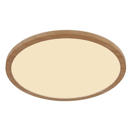 Globo - Iluminação de teto de casa de banho LED com regulação LED/18W/230V diâmetro 29,4 cm IP44 castanho