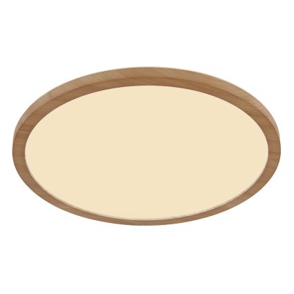 Globo - Iluminação de teto de casa de banho LED com regulação LED/18W/230V diâmetro 29,4 cm IP44 castanho