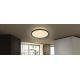 Globo - Iluminação de teto de casa de banho LED com regulação LED/24W/230V diâmetro 42 cm IP44 preto