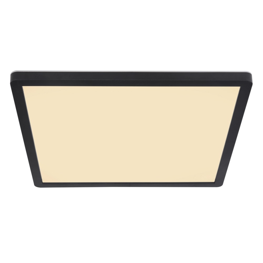 Globo - Iluminação de teto de casa de banho LED com regulação LED/18W/230V 29,4x29,4 cm IP44 preto