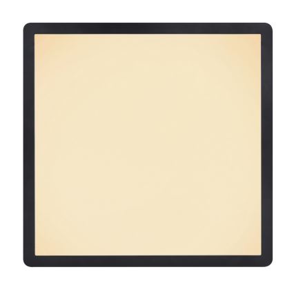 Globo - Iluminação de teto de casa de banho LED com regulação LED/18W/230V 29,4x29,4 cm IP44 preto