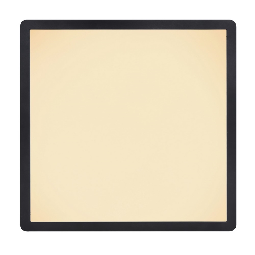 Globo - Iluminação de teto de casa de banho LED com regulação LED/18W/230V 29,4x29,4 cm IP44 preto