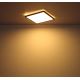 Globo - Iluminação de teto de casa de banho LED com regulação LED/18W/230V 29,4x29,4 cm IP44 preto