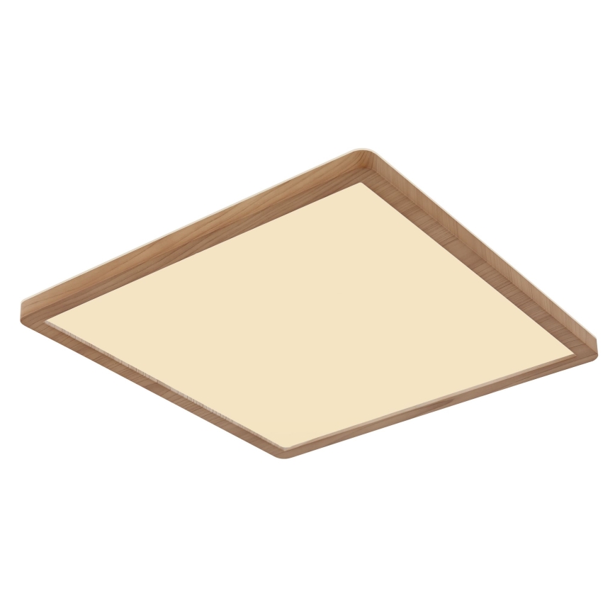 Globo - Iluminação de teto de casa de banho LED com regulação LED/18W/230V 29,4x29,4 cm IP44 castanho