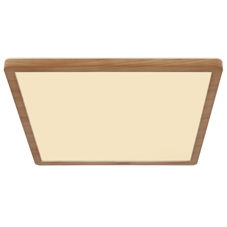 Globo - Iluminação de teto de casa de banho LED com regulação LED/18W/230V 29,4x29,4 cm IP44 castanho