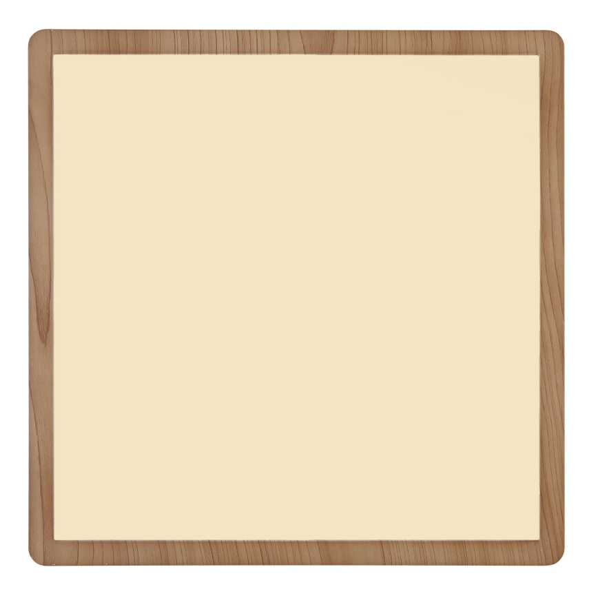 Globo - Iluminação de teto de casa de banho LED com regulação LED/18W/230V 29,4x29,4 cm IP44 castanho