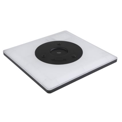 Globo - Iluminação de teto de casa de banho LED com regulação LED/24W/230V 42x42 cm IP44 preto