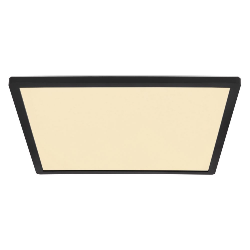 Globo - Iluminação de teto de casa de banho LED com regulação LED/24W/230V 42x42 cm IP44 preto