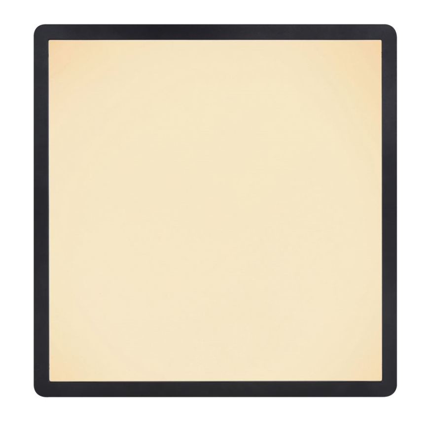 Globo - Iluminação de teto de casa de banho LED com regulação LED/24W/230V 42x42 cm IP44 preto