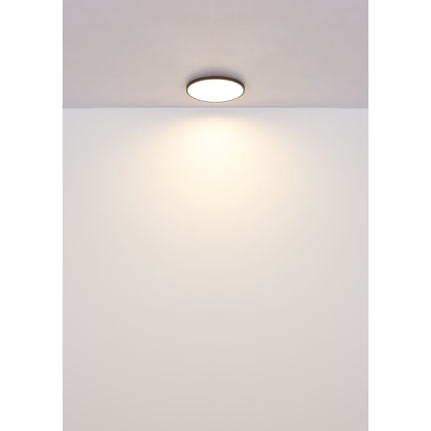 Globo - Iluminação de teto LED LED/15W/230V 4000K diâmetro 23 cm preto