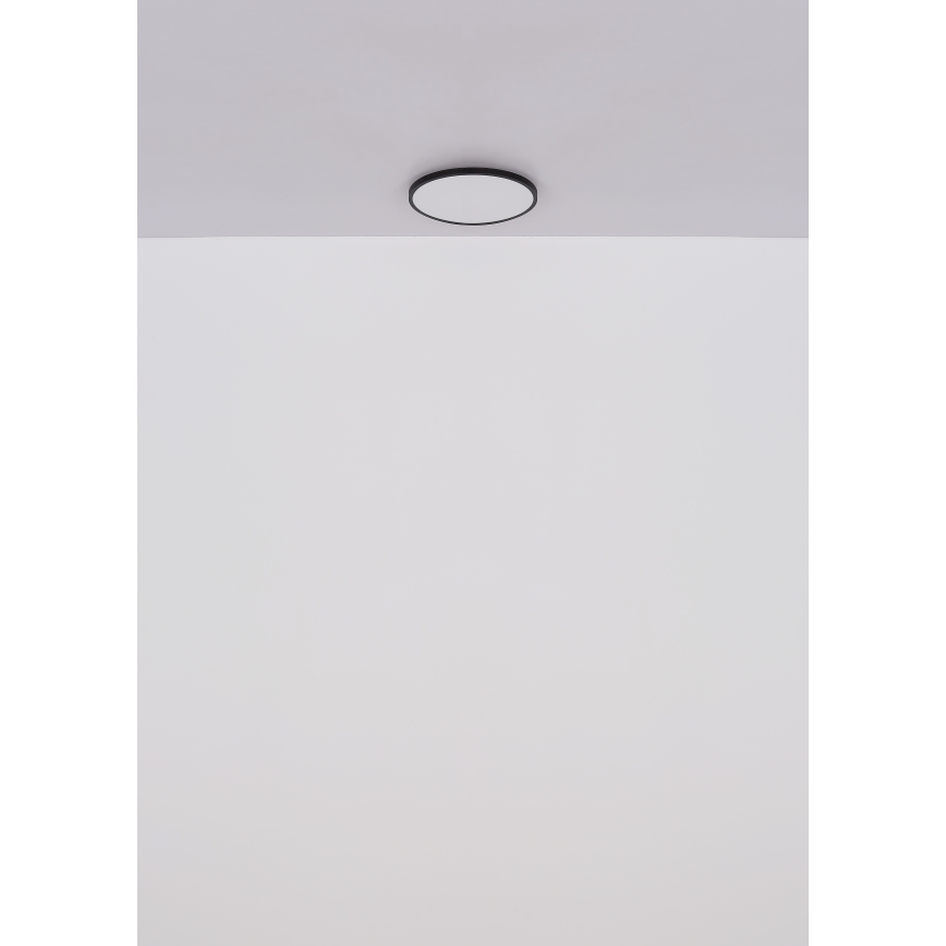 Globo - Iluminação de teto LED LED/15W/230V 4000K diâmetro 23 cm preto