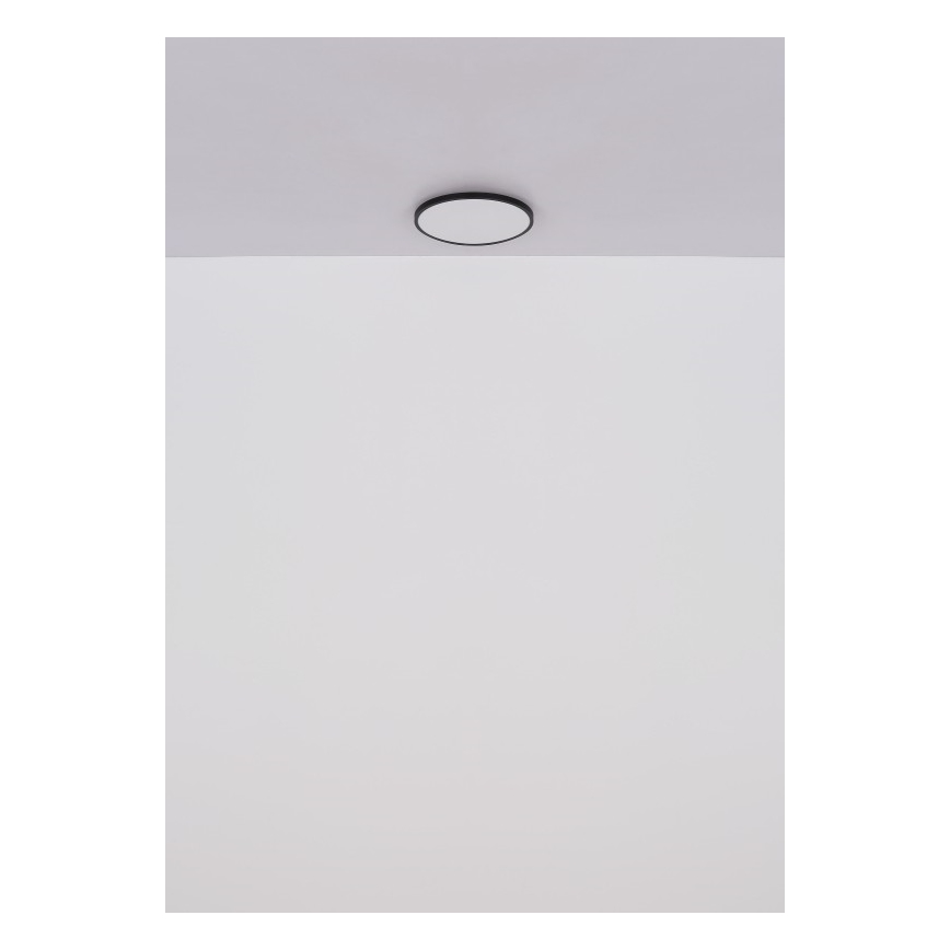 Globo - Iluminação de teto LED LED/32W/230V 4000K diâmetro 40 cm preto