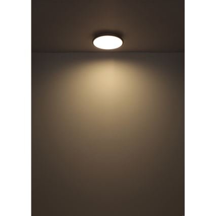 Globo - Iluminação de teto LED LED/18W/230V 4000K diâmetro 35 cm preto