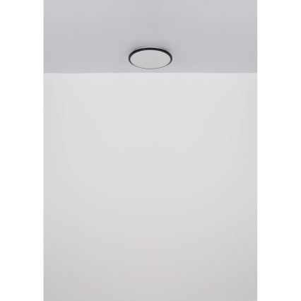 Globo - Iluminação de teto LED LED/18W/230V 4000K diâmetro 35 cm preto